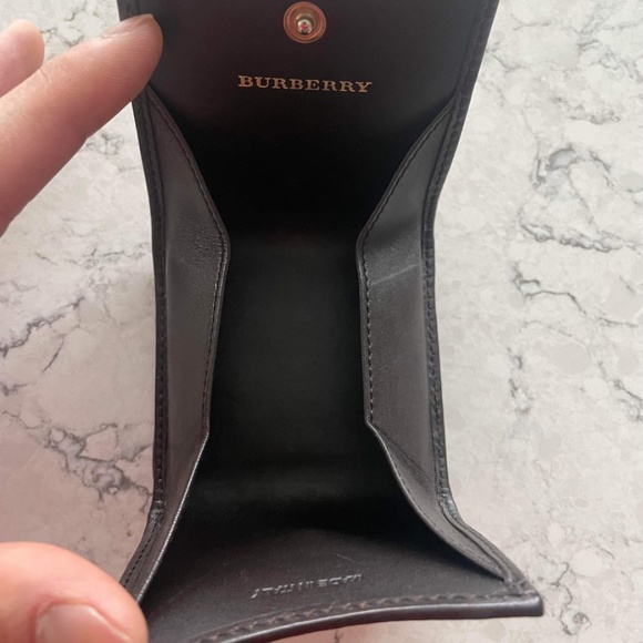 Burberry Plaid Print Coin Purse - Picture 2 of 2